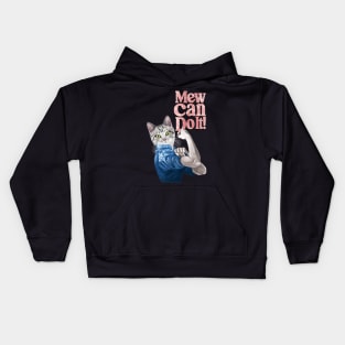 Mew Can Do It! Kids Hoodie